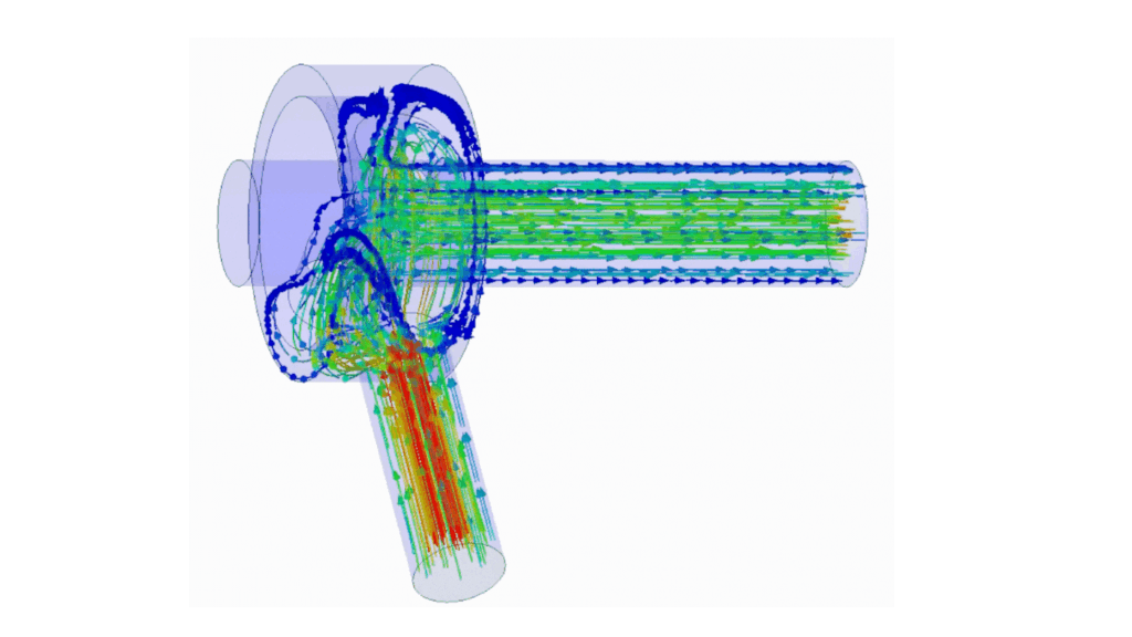 Complex Geometry 3D Simulation