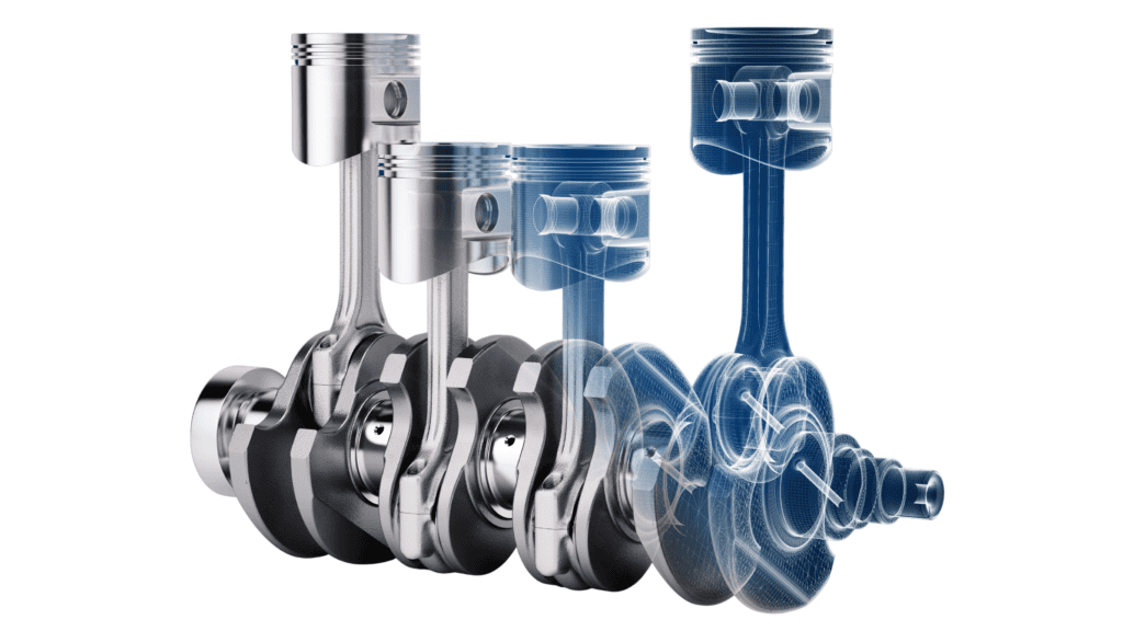 Crankshaft and Piston